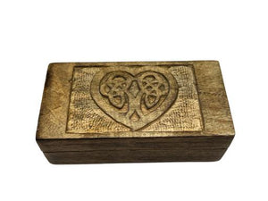 ZenN BoxCeltic Heart 6X3"