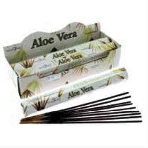 Stamford Aloe Vera Incense Sticks 9" 20 Sticks/Tube 6 Tubes/Box