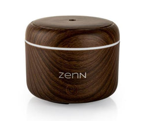 ZenN Electric Aroma Diffuser 100Ml5V Dark Wood Dark Brown With Usb Wire Usb Adaptor Sold Separately