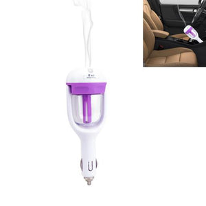 ZenN Car Aroma Diffuser 50Ml Purple Mist Capacity:30Ml/H