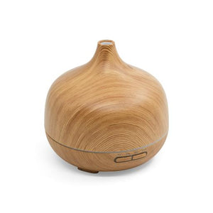 ZenN Electric Aroma Diffuser 500Ml 24V Light Wood Light Brown Includes Adaptor & Measuring Cup