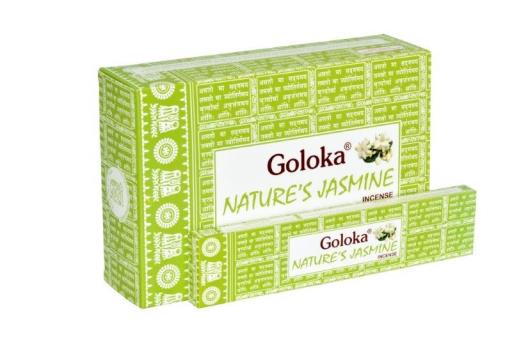 Goloka - Aid Charity while Enjoying Quality Nature'S Jasmine Incense Sticks 15G 7.8