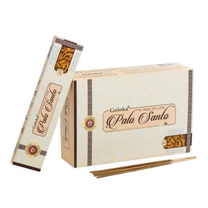 Goloka - Aid Charity while Enjoying Quality Palo Santo Incense Sticks 15G 7.8" 15G/ Pack 12 Packs/ Box