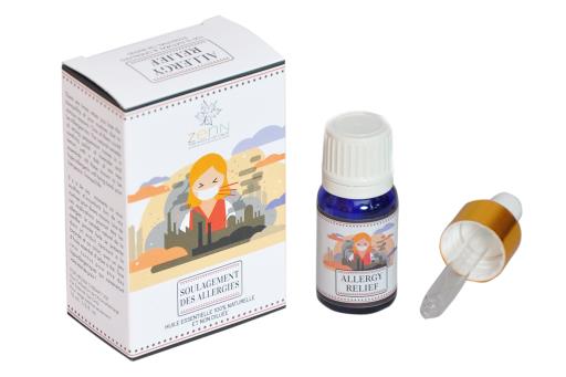 Goloka - Aid Charity while Enjoying Quality Allergy Relief Natural & Undiluted Essential Oil 10Ml 10Ml/ Bottle 12 Bottles/ Box