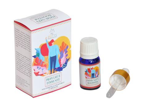 Goloka - Aid Charity while Enjoying Quality Immune Booster Natural & Undiluted Essential Oil 10Ml/ Bottle 12 Bottles/ Box