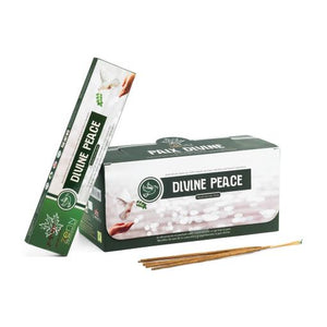 Goloka - Aid Charity while Enjoying Quality Divine Peace Incense Sticks 15G 7.8" 15G/ Pack 12 Packs/ Box