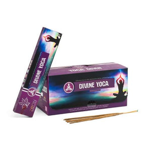 Goloka - Aid Charity while Enjoying Quality Divine Yoga Incense Sticks 15G 7.8" 15G/ Pack 12 Packs/ Box