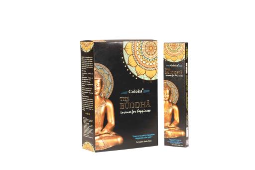 Goloka - Aid Charity while Enjoying Quality Buddha Incense Sticks 15G 7.8