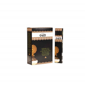 Goloka - Aid Charity while Enjoying Quality Oudh Incense Sticks 15G 7.8" 15G/ Pack 12 Packs/ Box