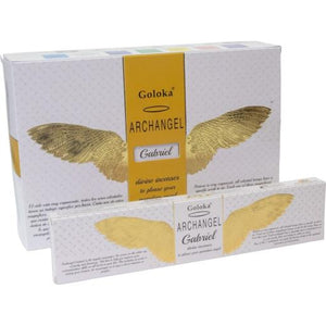 Goloka - Aid Charity while Enjoying Quality Archangel Gabriel Incense Sticks 15G 7.8" 15G/ Pack 12 Packs/ Box