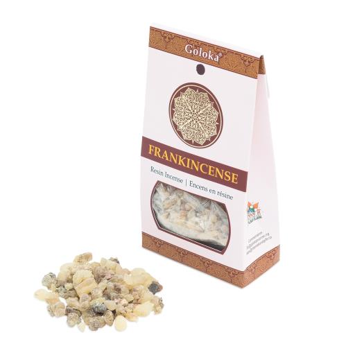 Goloka - Aid Charity while Enjoying Quality Frankincense (Loban) Resin 50G 12 Packs/ Display Box