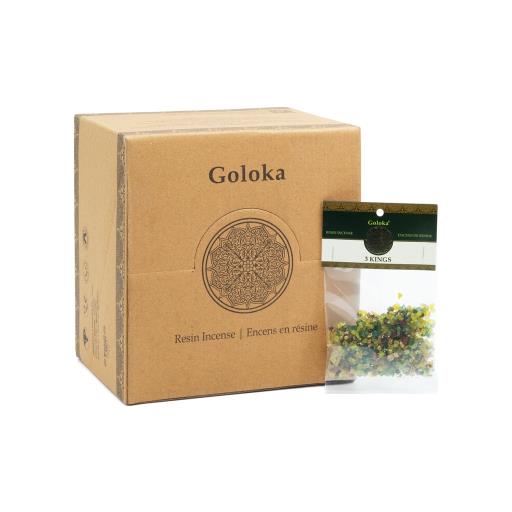 Goloka - Aid Charity while Enjoying Quality Three Kings Resin 15G 24 Packs/ Display Box