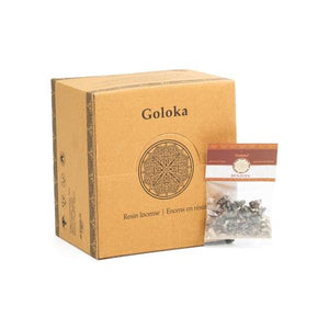 Goloka - Aid Charity while Enjoying Quality Benzoin Resin 15G 24 Packs/ Display Box