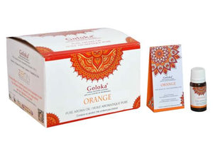 Goloka - Aid Charity while Enjoying Quality Orange Aroma Oil 10Ml/ Bottle 12 Bottles/ Box