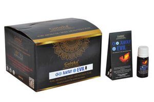 Goloka - Aid Charity while Enjoying Quality Go Away Evil Aroma Oil 10Ml 10Ml/ Bottle 12 Bottles/ Box