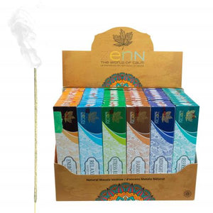 Goloka - Aid Charity while Enjoying Quality Zenn Aroma Series 6 Doz 15G Display 