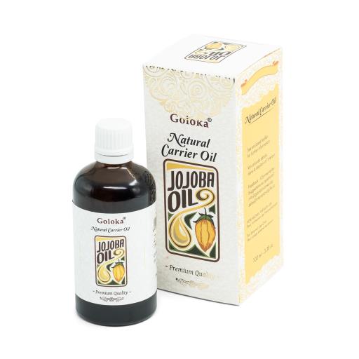 Goloka - Aid Charity while Enjoying Quality Jojoba Carrier Oil 100Ml 100Ml/ Bottle 48 Bottles/ Case