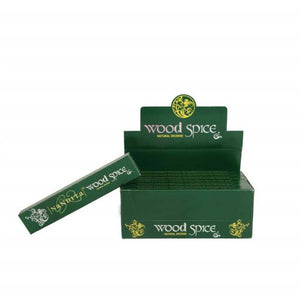 Nandita Fragrances Wood Spice Incense Sticks 15G 7.8" 15 G/ Pack 12 Packs/ Box