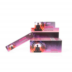 Nandita Fragrances Aura Cleansing Incense 15G 15 G/ Pack 12 Packs/ Box