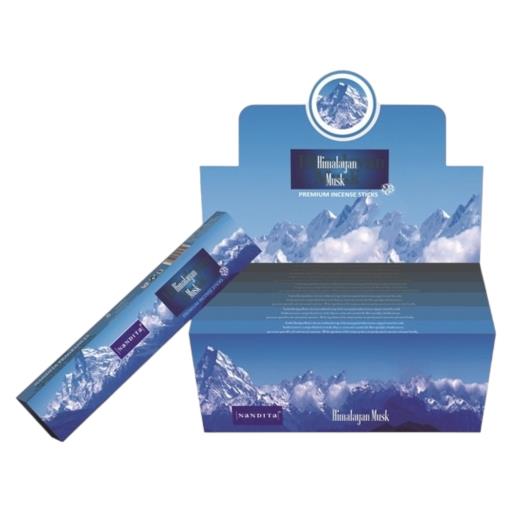 Nandita Fragrances Himalayan Kasturi Incense 15G 15 G/ Pack 12 Packs/ Box