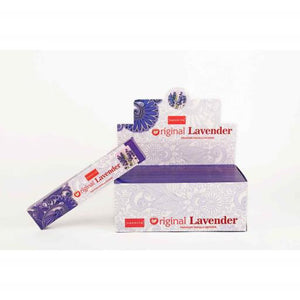 Nandita Fragrances Lavender Incense Sticks 15G 7.8" 15G /Pack 12 Packs/ Box