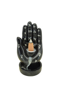 ZenN Backflow Incense Burner Hamsa Hand 