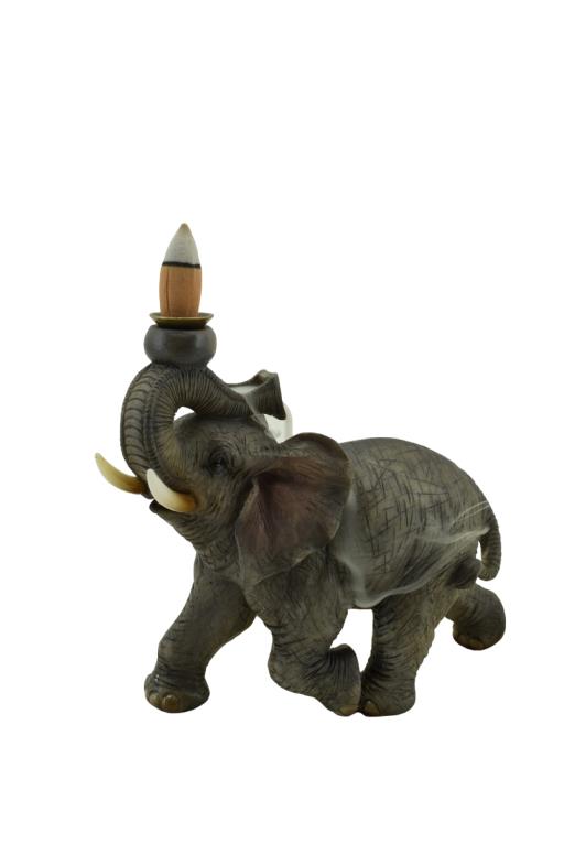 ZenN Backflow Incense Burner Elephant 