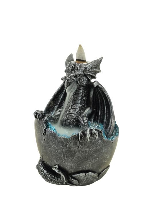 ZenN Backflow Incense Burner Dragon With Led 