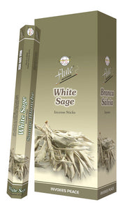 Flute - Heritage - Cycle White Sage Incense Sticks 9" 20 Sticks/Tube 6 Tubes/Box