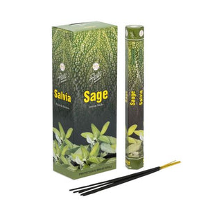 Flute - Heritage - Cycle Sage Incense Sticks 9" 20 Sticks/Tube 6 Tubes/Box