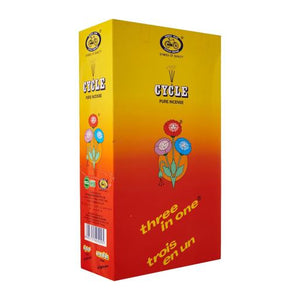 Flute - Heritage - Cycle 3 In 1 Lily Fancy Incense Sticks 21 Sticks 10" 21 Sticks/ Box 12 Packet/Box