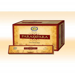 Flute - Heritage - Cycle Parampara Incense Sticks 15G 7.8" 15 G/ Pack 12 Packs/ Box