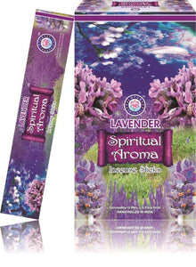 Miscellaneous Spiritual Aroma Lavender Incense Sticks 7.8" 15 Sticks/ Pack 12 Packs/ Box