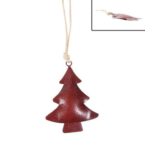 SeasonZ Hanging Christmas Tree Red 