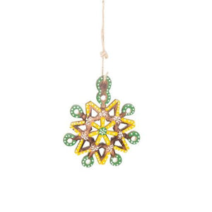 SeasonZ Hanging Snowflake Multi Colour 