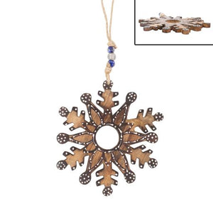 SeasonZ Hanging Snowflake Multi Color 