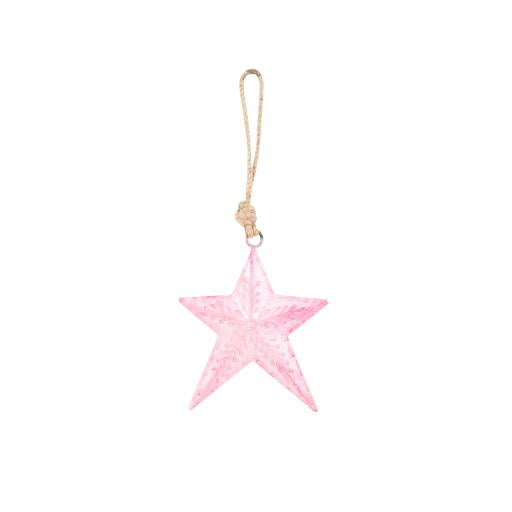 SeasonZ Hanging Star Pink 