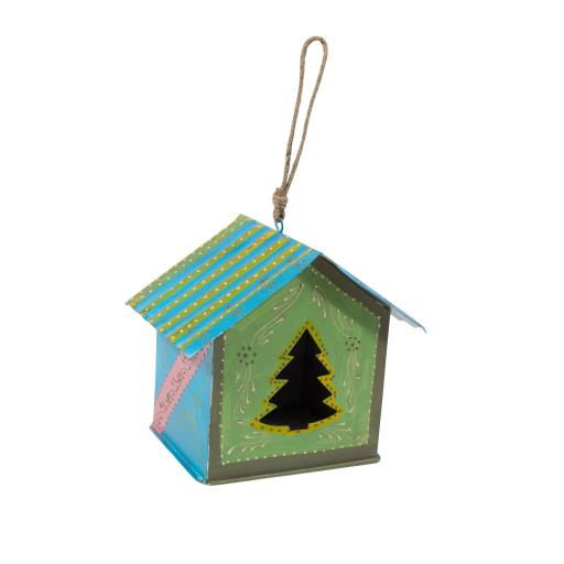 SeasonZ Bird House Hand Painted 