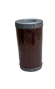 Near & Dear - Remembrance Cremation Urns Celeste 5" Urn Cylinder Shape W/ Tealight Holde Engravable