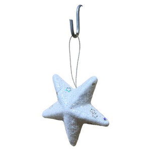 Christmas Christmas Star Shape 6 In Bag White 6Pcs/Opp