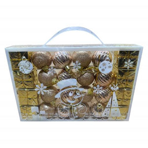 Christmas Christmas Balls With Gift Boxes 24 In BoxGold 24Pcs/Box