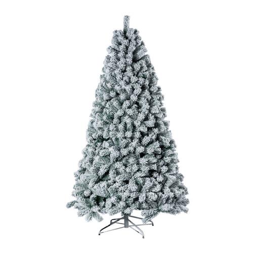 Christmas Christmas Tree 5.9Ft With 330 Branch Tips Green White 