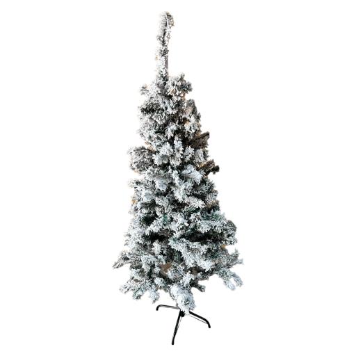 Christmas Christmas Tree 4.9Ft With 350 Branch Tips Green White 