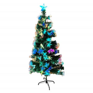 Christmas Christmas Tree Pre-Lit With Multi Color Led 4.9Ft 