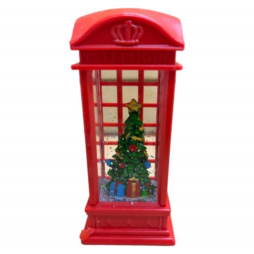 Christmas Christmas Telebooth Assorted Christmas Tree/ Snowman Red 