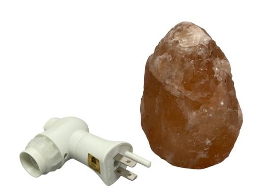 ZenN Himalayan Night Light Salt Lamp Cylander Shape With Bulb 