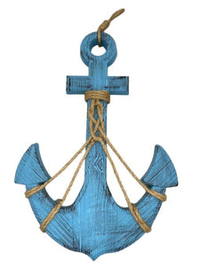 Blue Harbour Anchor With Ropes Light Blue