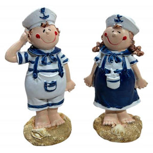 Blue Harbour Sailor Man And Woman Navy Blue White 