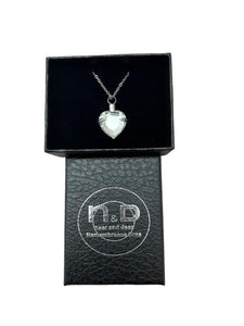 Near & Dear - Remembrance Stainless Steel Pendant Clear Glass Diamond Includes Stainless Steel Chain 2.2Mm X55Cm