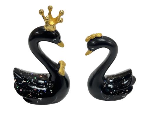 ZenN Swan King And Queen Black 